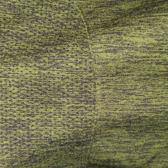 Alphalete Zenith 1/4 Zip Pullover Slim Fit Green & Black Space Dye Large - Picture 11 of 11